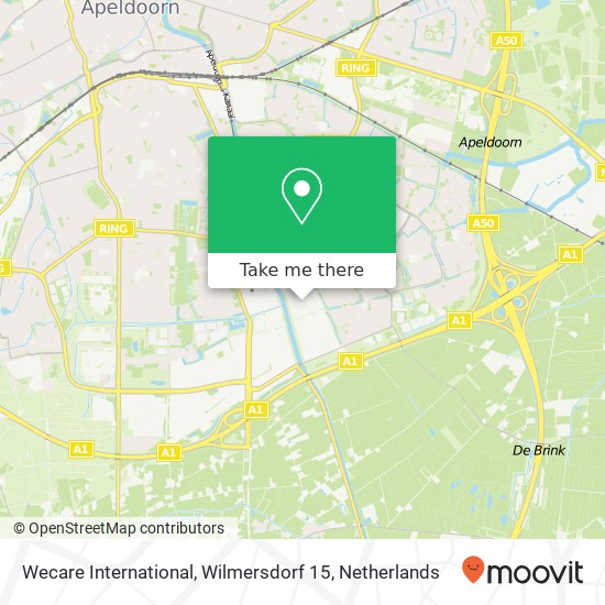 Wecare International, Wilmersdorf 15 Karte