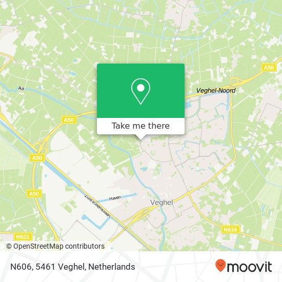 N606, 5461 Veghel map