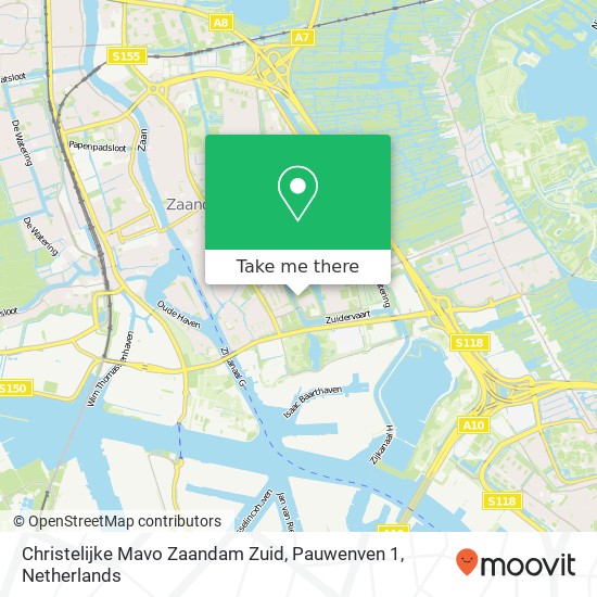 Christelijke Mavo Zaandam Zuid, Pauwenven 1 map