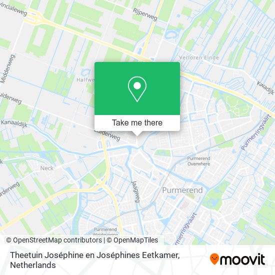 Theetuin Joséphine en Joséphines Eetkamer map