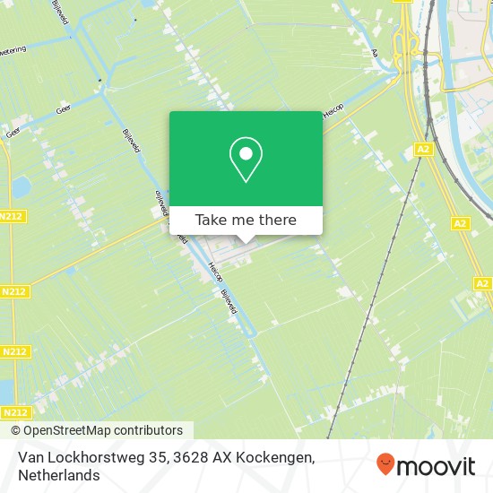 Van Lockhorstweg 35, 3628 AX Kockengen Karte