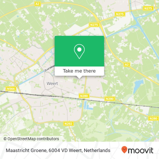 Maastricht Groene, 6004 VD Weert map