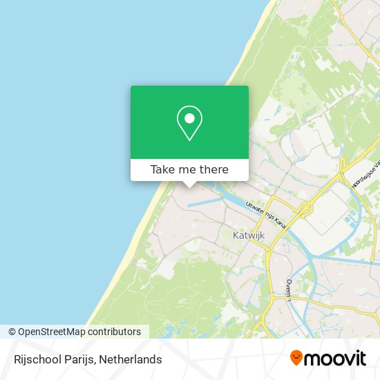 Rijschool Parijs map