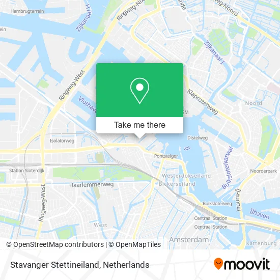 Stavanger Stettineiland map