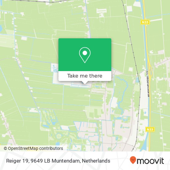 Reiger 19, 9649 LB Muntendam map