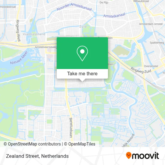 Zeelandstraat map