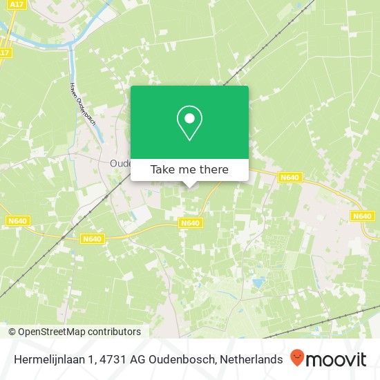 Hermelijnlaan 1, 4731 AG Oudenbosch Karte