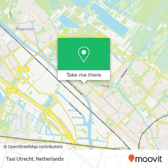 Taxi Utrecht Karte
