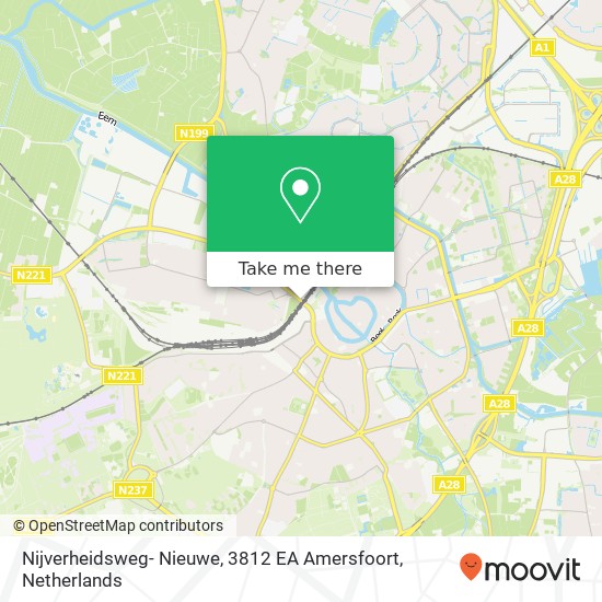Nijverheidsweg- Nieuwe, 3812 EA Amersfoort Karte
