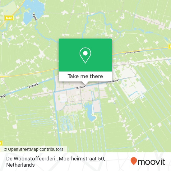 De Woonstoffeerderij, Moerheimstraat 50 map