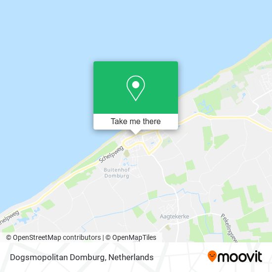 Dogsmopolitan Domburg map