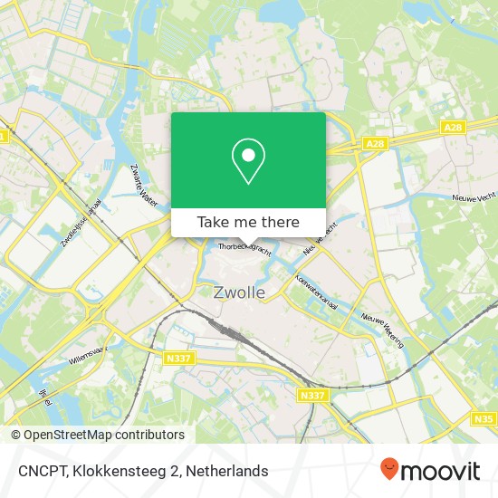 CNCPT, Klokkensteeg 2 map