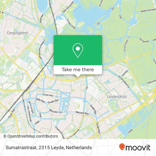 Sumatrastraat, 2315 Leyde map