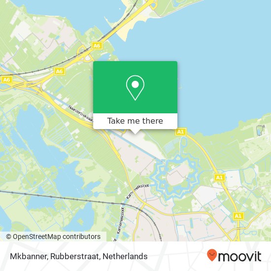 Mkbanner, Rubberstraat map