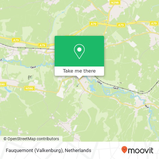 Fauquemont (Valkenburg) Karte
