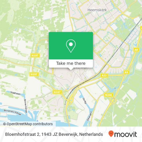 Bloemhofstraat 2, 1943 JZ Beverwijk map