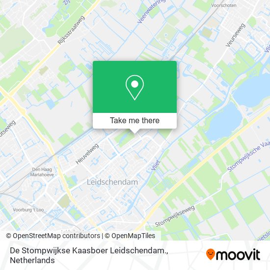 De Stompwijkse Kaasboer Leidschendam. Karte