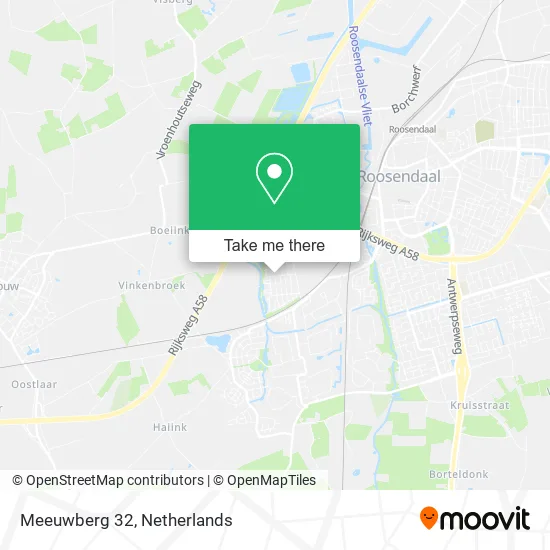 Meeuwberg 32 map
