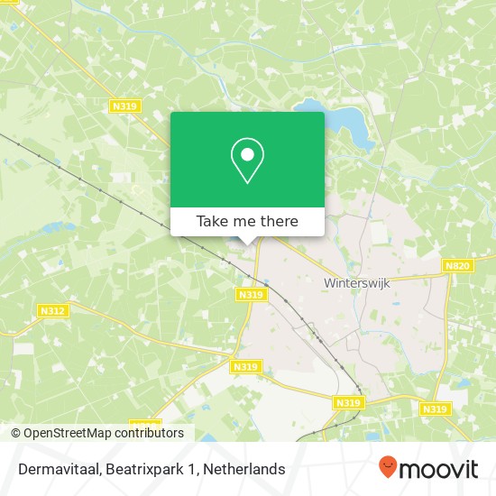 Dermavitaal, Beatrixpark 1 Karte