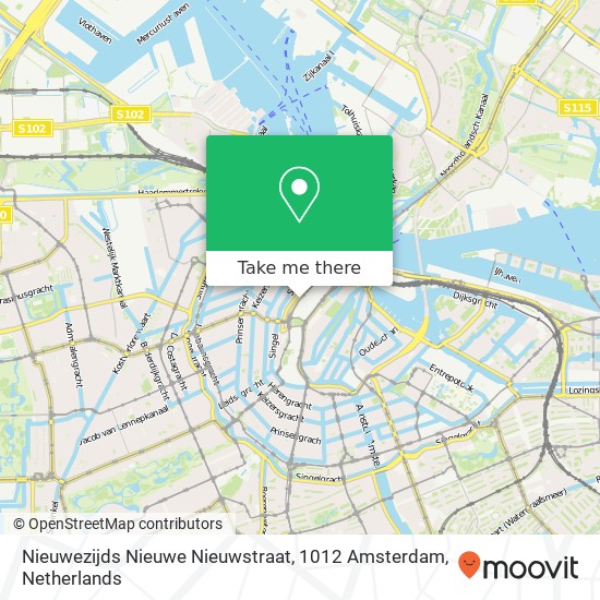 Nieuwezijds Nieuwe Nieuwstraat, 1012 Amsterdam map