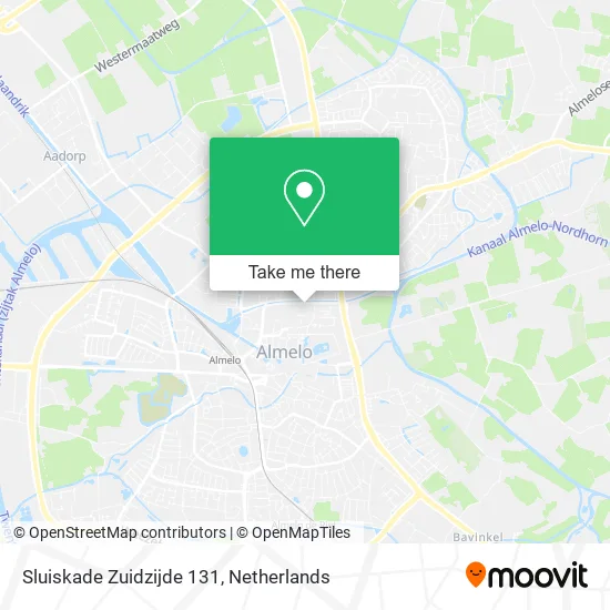 Sluiskade Zuidzijde 131 map