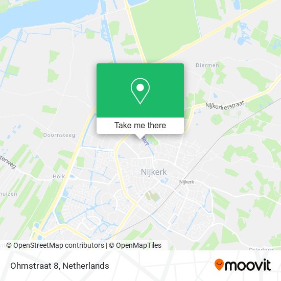 Ohmstraat 8 map