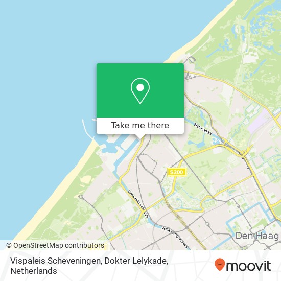 Vispaleis Scheveningen, Dokter Lelykade map