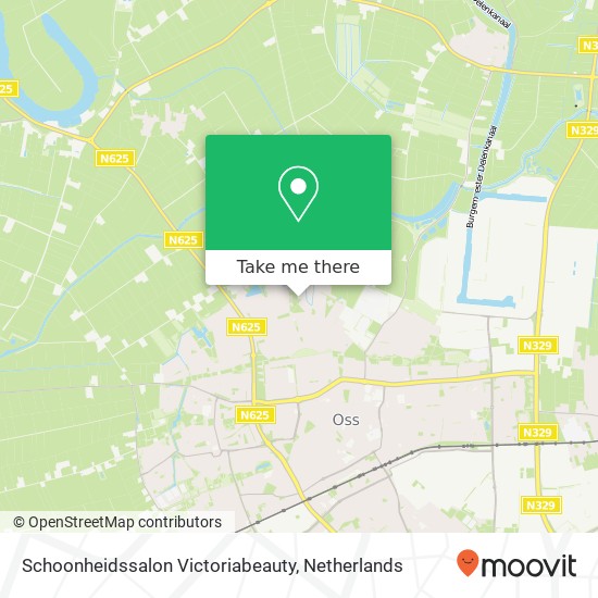 Schoonheidssalon Victoriabeauty map