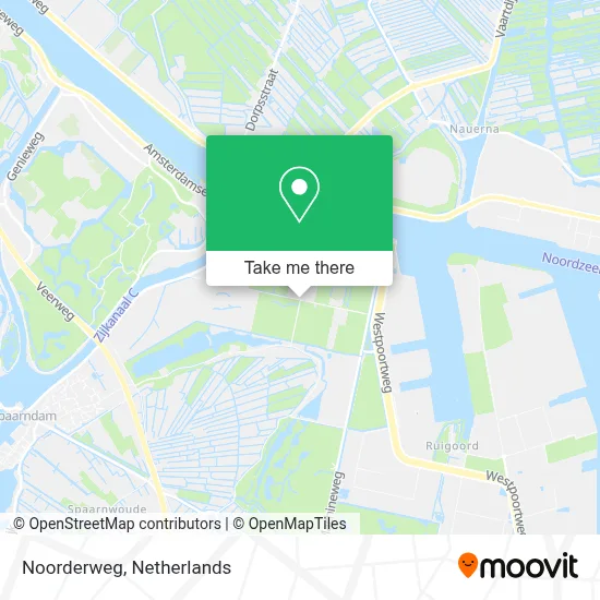 Noorderweg map