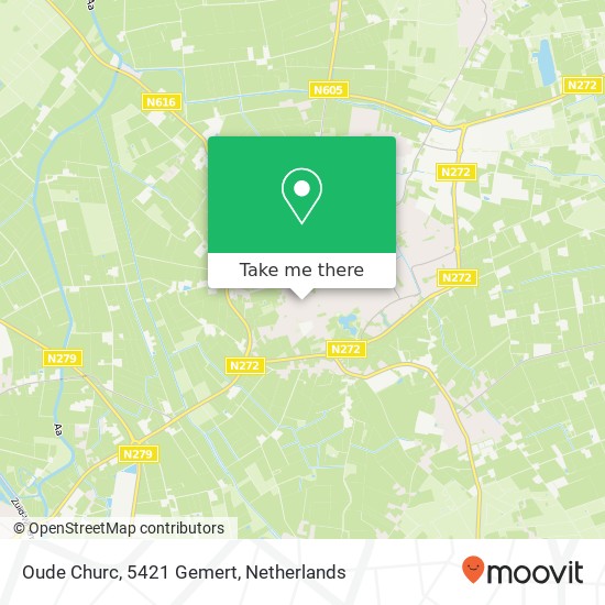 Oude Churc, 5421 Gemert map