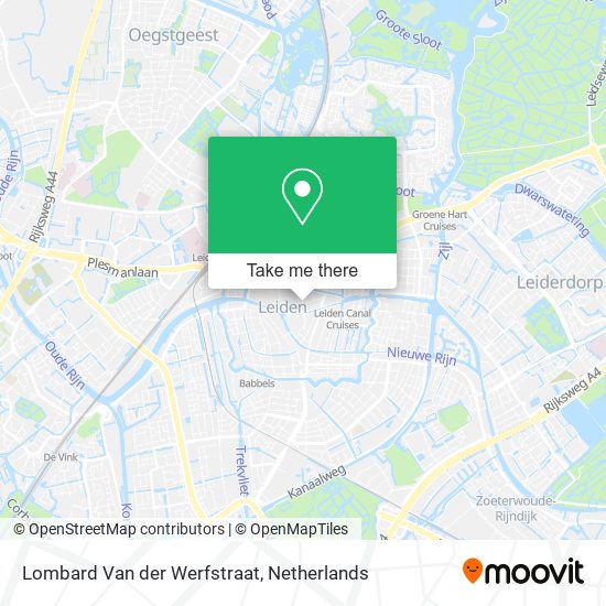Lombard Van der Werfstraat map
