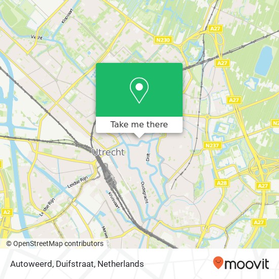 Autoweerd, Duifstraat map