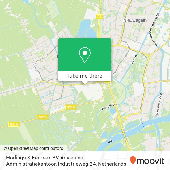 Horlings & Eerbeek BV Advies-en Administratiekantoor, Industrieweg 24 map