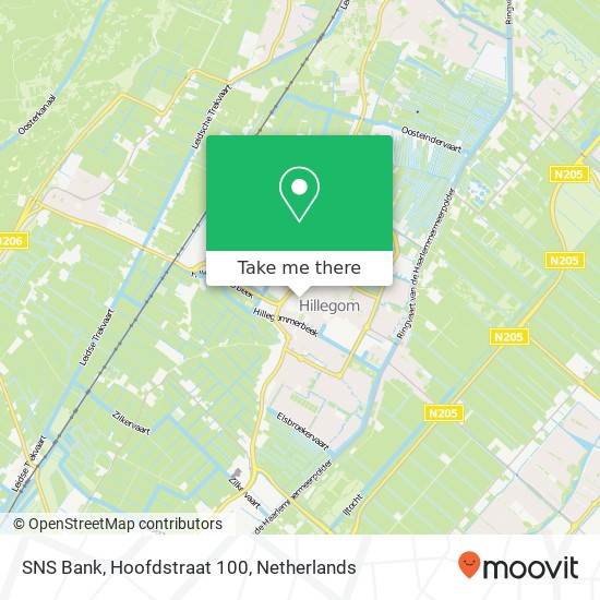 SNS Bank, Hoofdstraat 100 map