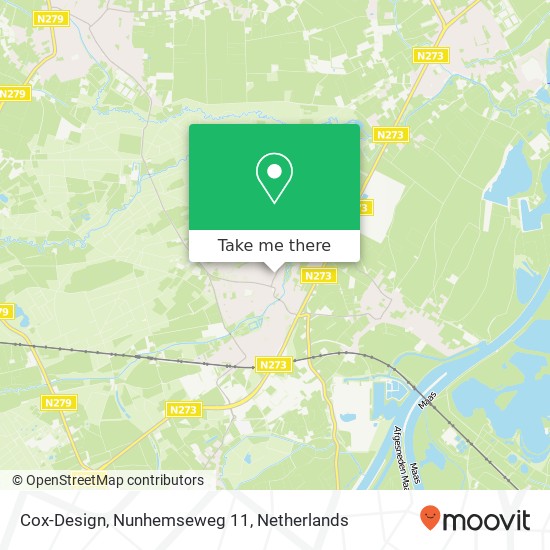 Cox-Design, Nunhemseweg 11 map