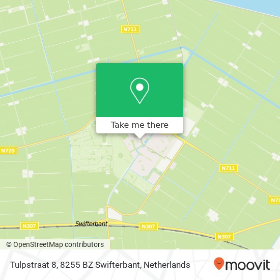 Tulpstraat 8, 8255 BZ Swifterbant map