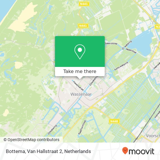 Bottema, Van Hallstraat 2 map