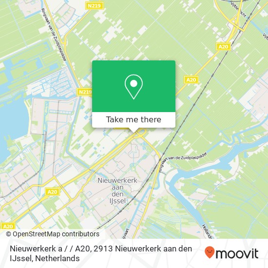 Nieuwerkerk a / / A20, 2913 Nieuwerkerk aan den IJssel map