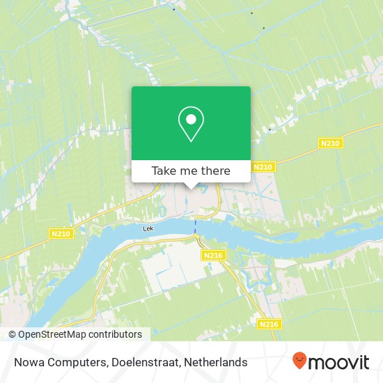 Nowa Computers, Doelenstraat map