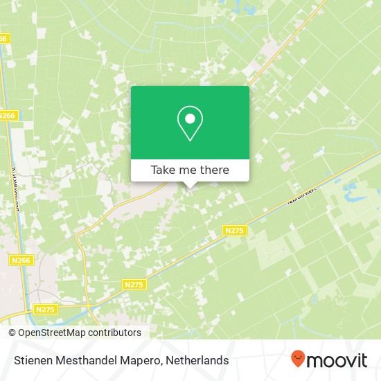 Stienen Mesthandel Mapero map