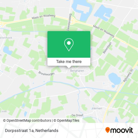 Dorpsstraat 1a map