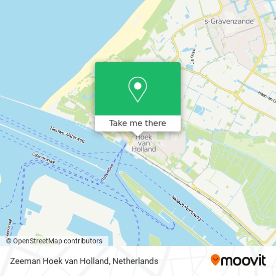 Zeeman Hoek van Holland Karte