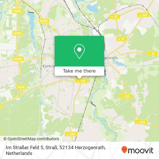 Im Straßer Feld 5, Straß, 52134 Herzogenrath map