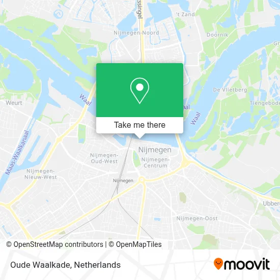 Oude Waalkade map