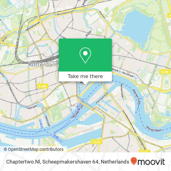 Chaptertwo.Nl, Scheepmakershaven 64 Karte