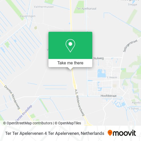 Ter Ter Apelervenen 4 Ter Apelervenen map