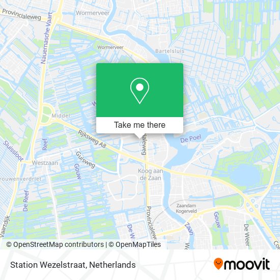 Station Wezelstraat map