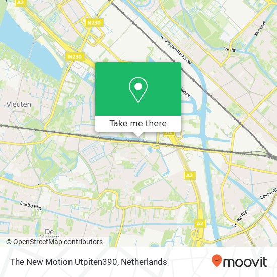 The New Motion Utpiten390 map