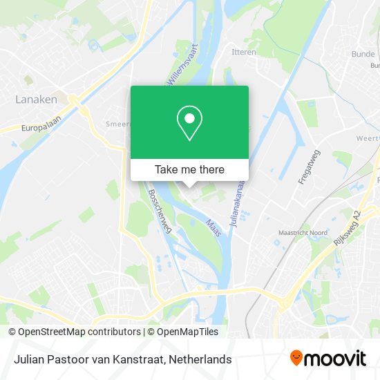 Julian Pastoor van Kanstraat map