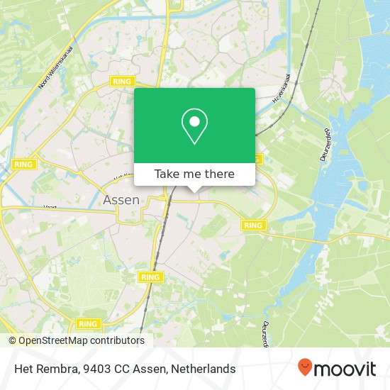 Het Rembra, 9403 CC Assen map